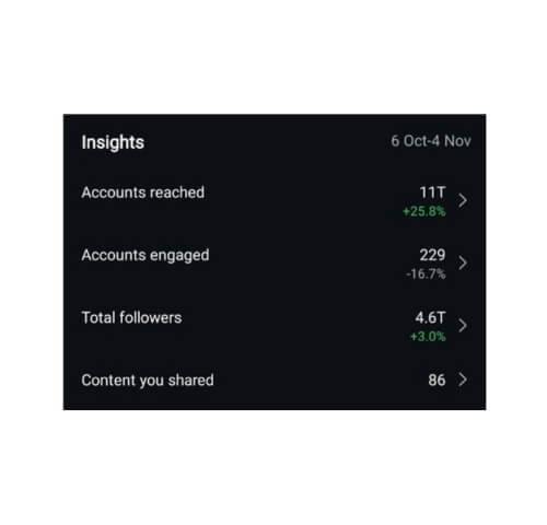 Reach and follower growth case study - 2